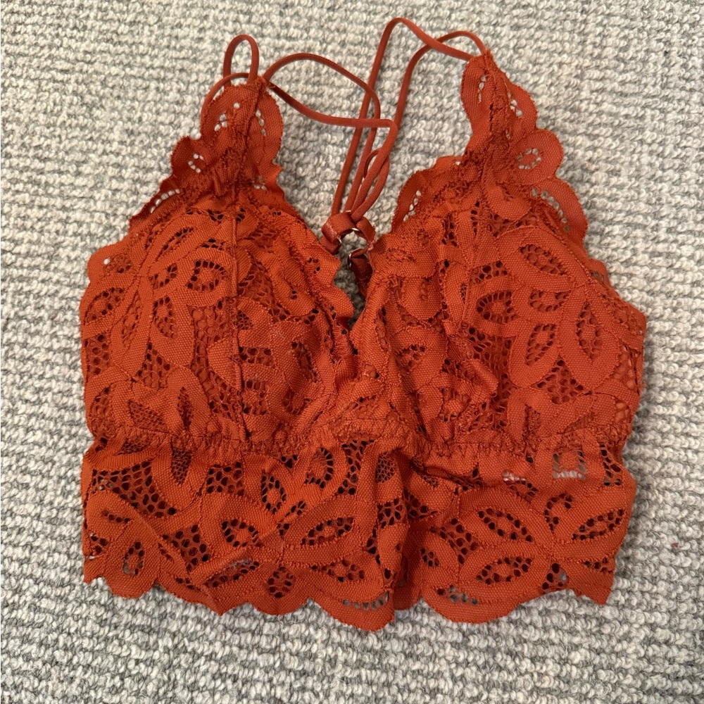 AUBURN LACE BRALETTE 🧡